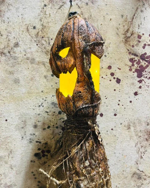 6 Foot Lighted Pumpkin Swamp Stick 1 6 Foot Lighted Pumpkin Swamp Stick