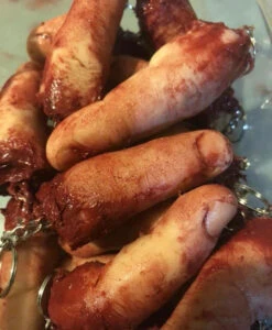 Severed Finger Key Chains