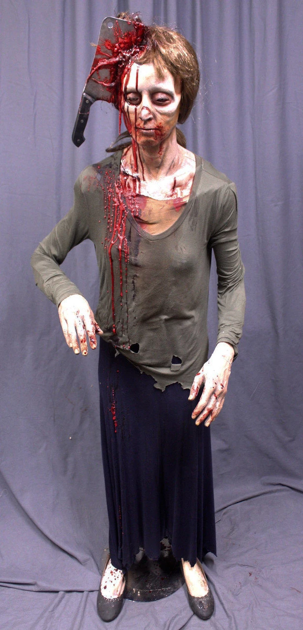 Meat Cleaver Morgan Zombie Figure 2 Meat Cleaver Morgan Zombie Figure - Image 2