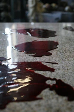 One Resin Blood Pools 24"