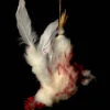 Animal Prop Chicken Hanging Dismembered