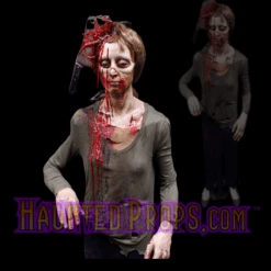 Meat Cleaver Morgan Zombie Figure