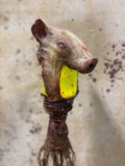 6' Lighted Pig Head Swamp Stick -Halloween Props Store 60a069 ead3da61cbcb486298831849494a13f8mv2