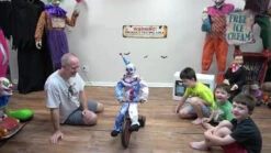 32" Tricycle Clown Doll Animatronic