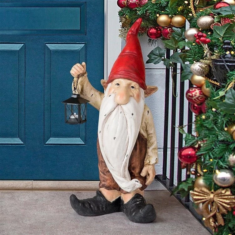 Wheezer, Santa's Keeper Of The Light Holiday Gnome Statue 1 Wheezer, Santa's Keeper Of The Light Holiday Gnome Statue