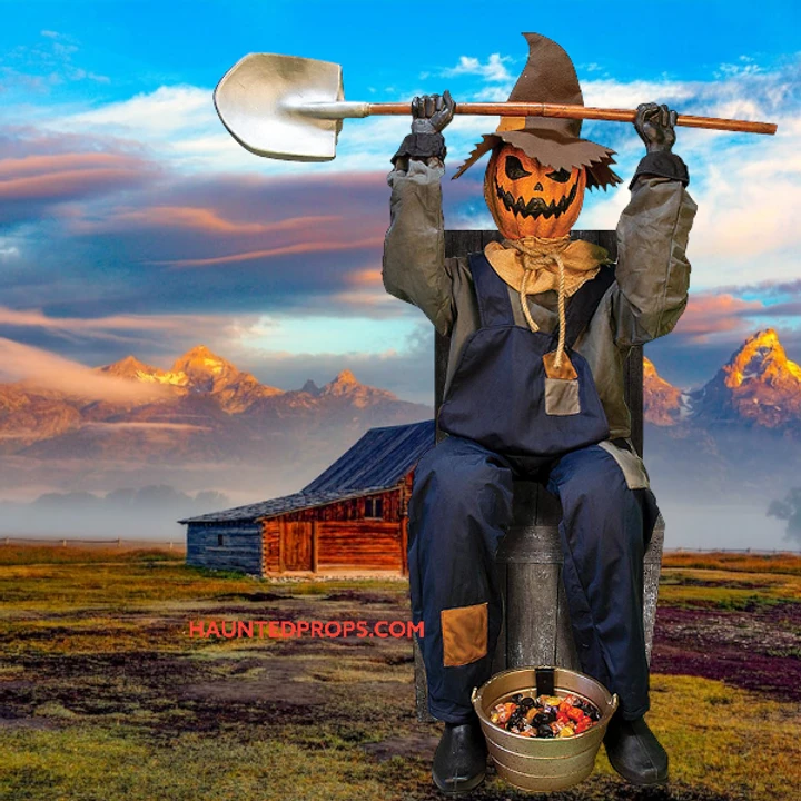 Smiling Jack Greeter With Chair 3 Smiling Jack Greeter With Chair - Image 3