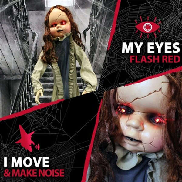 59" Standing Baby/Girl, Animation, Lights, Sound 2 59" Standing Baby/Girl, Animation, Lights, Sound - Image 2