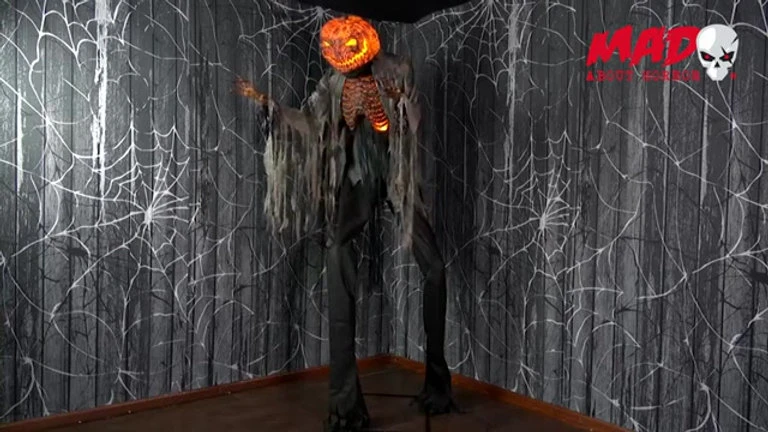 7' Scorched Scarecrow Animated Prop 3 7' Scorched Scarecrow Animated Prop - Image 3