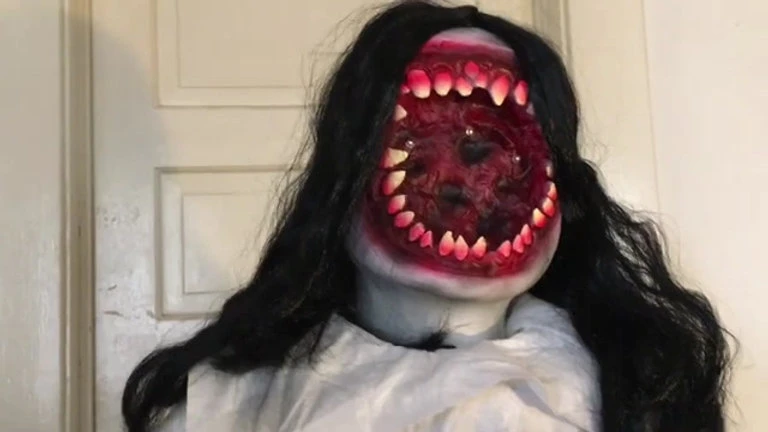 Vintage Look Scary Girl Prop 4 Vintage Look Scary Girl Prop - Image 4