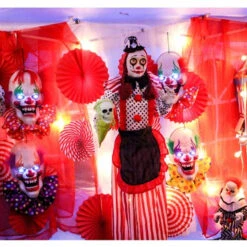 65" Standing Clown With Lights & Sounds -Halloween Props Store 82c588 2ab3a3a15763413da3789221d6034fdfmv2