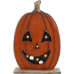 18" Prelit Tabletop Jack O'Lantern, Battery Operated - Orange -Halloween Props Store 82c588 36c0993bd7b84815b8e3770c71ed16d0mv2