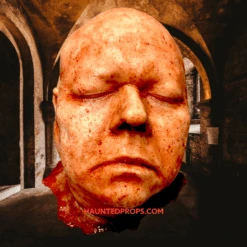 This Severed Head Is Skinned In Silicone And Foam Filled. Highly Detailed With Minor Facial Hair, All Hand Punched. Scarring And Blood Splatter Can Be Customized To Your Liking , As Well As Hair Color And Style. Just Attach A Message During Time Of Purchase And Inquire About Other Options. -Halloween Props Store 82c588 3903a27f5c074389810181a1f40b3eaamv2