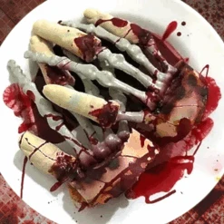 Palm WithAssorted Gore On APlate