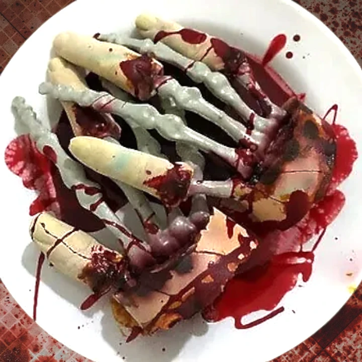 Palm WithAssorted Gore On APlate 1 Palm WithAssorted Gore On APlate