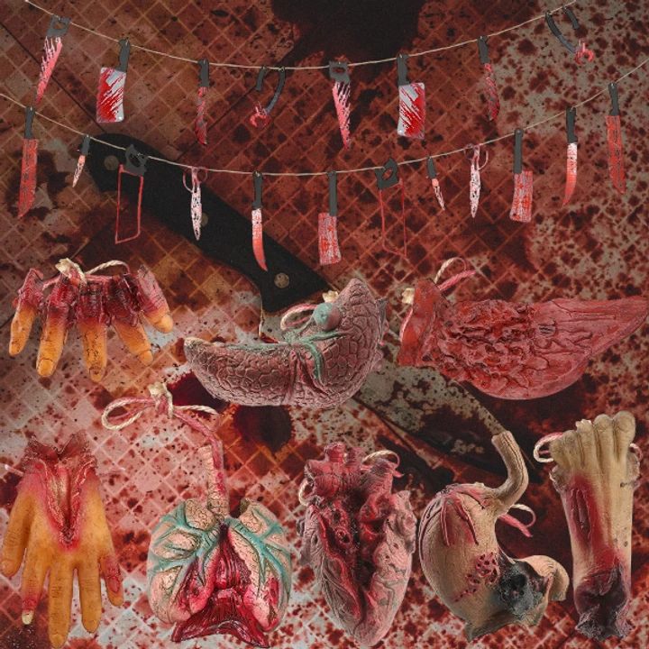Halloween Bloody Weapons & HangingGore Props Deal 2 Halloween Bloody Weapons & HangingGore Props Deal - Image 2