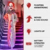 47'' B/R Animated Hanging Headless Motion Clown