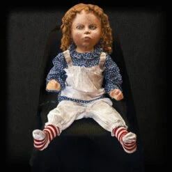 24" Deadly Doll Animated Prop