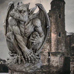 Silas The Gargoyle Sentry Statue: Large
