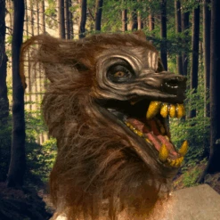 Night Terror Full Size Werewolf Head Prop