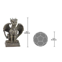 Saint Ambrose Gate Gargoyle Sentinel Statues 5 Saint Ambrose Gate Gargoyle Sentinel Statues -Halloween Props Store 82c588 68c0a51f58074244bc595ef8566deb7bmv2