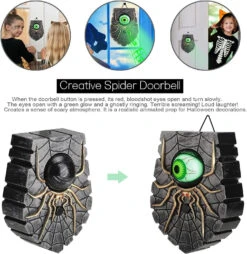 The Spider Eyeball Door Bell