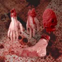 4 Piece Bloody Body Parts Deal