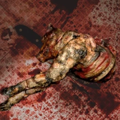 Animal Prop Calf Quartered CookedW/ 2 LEGS