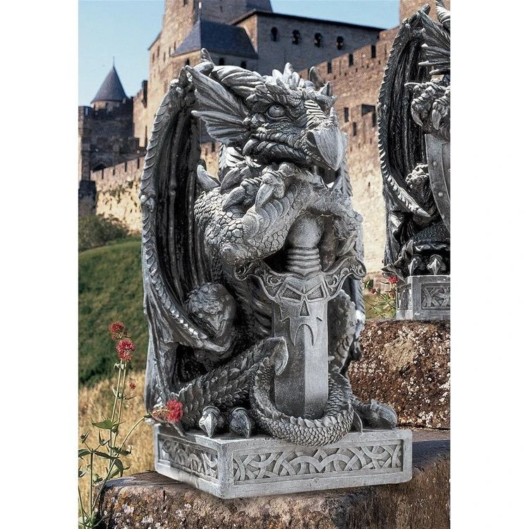 The Arthurian Dragon Statues 3 The Arthurian Dragon Statues - Image 3