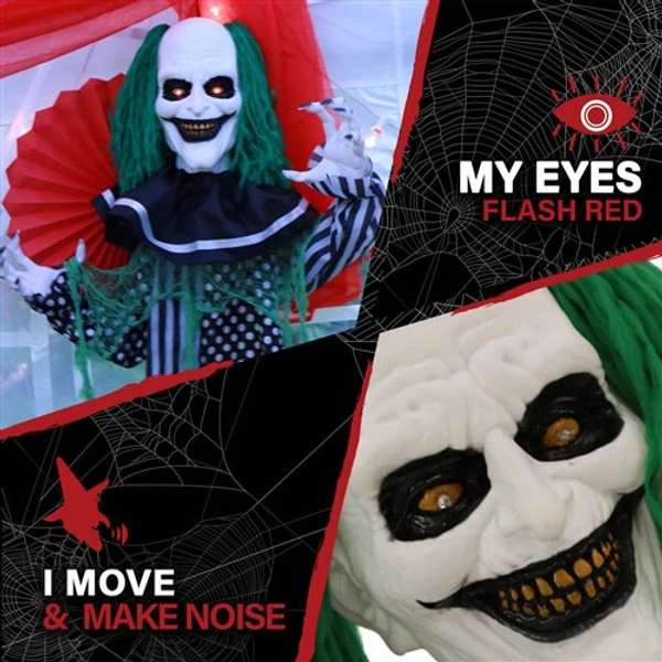 23.6" Animated Clown 1 23.6" Animated Clown