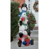 SnowBros Illuminated Snowman Holiday Statue Collection
