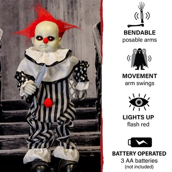 32" Standing Animated CLOWN 1 32" Standing Animated CLOWN