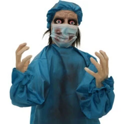 67" Animated Standing Doctor With Mask -Halloween Props Store 82c588 8d68436cd2484c439220d8f8e1eb06d3mv2