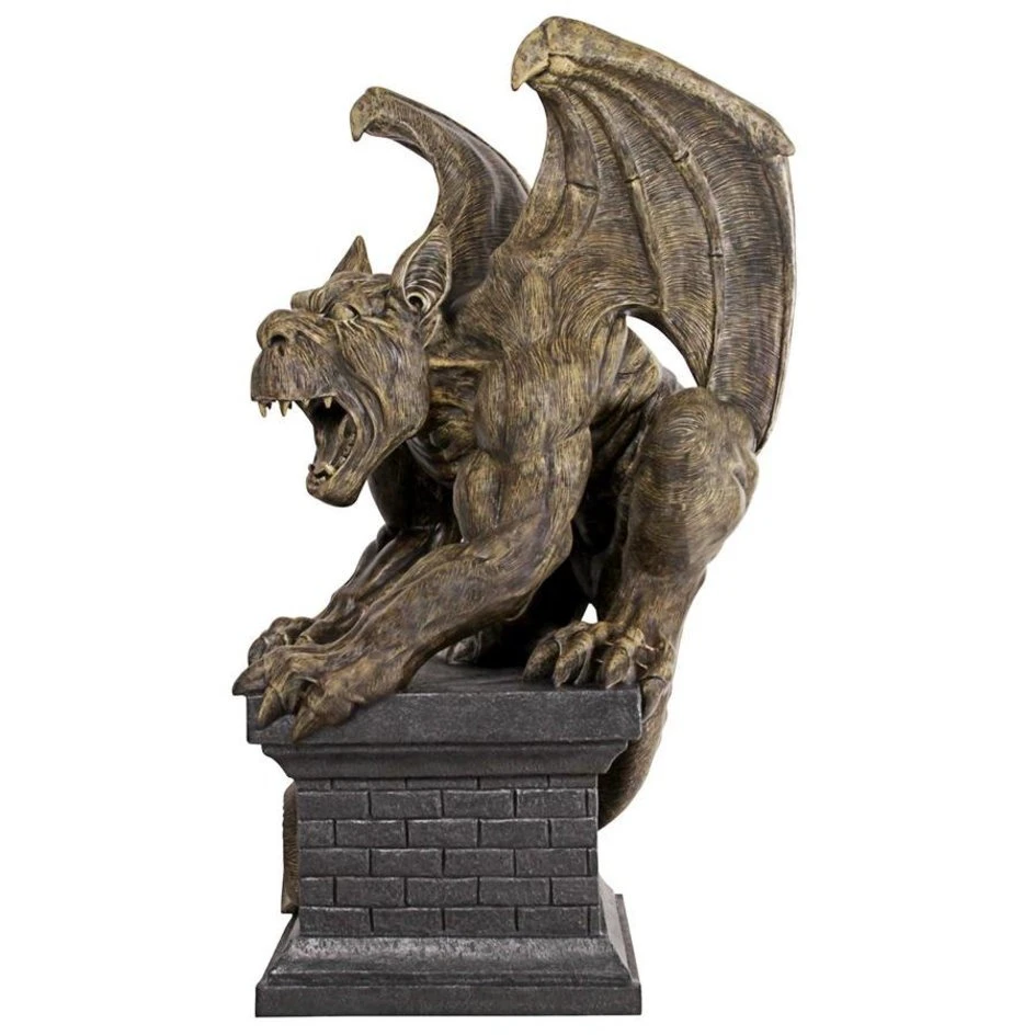 6 FOOT Manchester's Cathedral Gothic Chimera Gargoyle Statue 5 6 FOOT Manchester's Cathedral Gothic Chimera Gargoyle Statue - Image 5