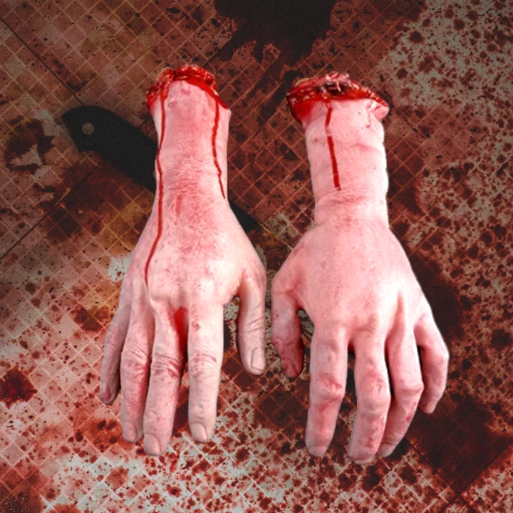 PAIR CUT OFF HANDS 1 PAIR CUT OFF HANDS