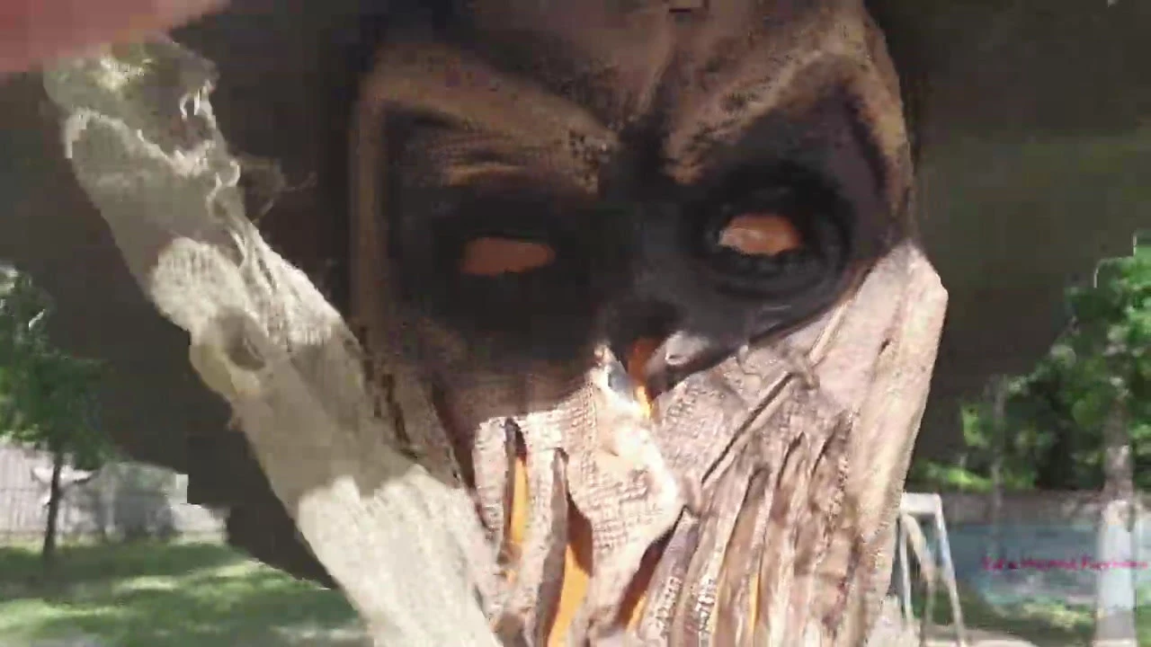 6 Ft. Inferno Scarecrow Animatronic Prop 1 6 Ft. Inferno Scarecrow Animatronic Prop