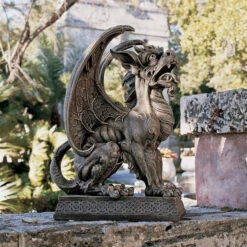 Saint Ambrose Gate Gargoyle Sentinel Statue: Argos