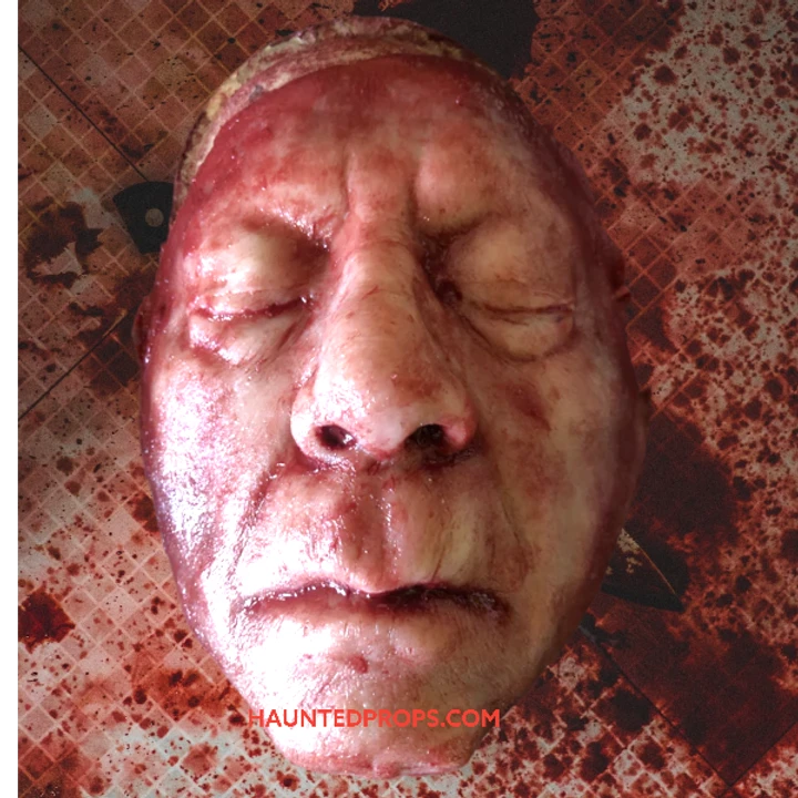 Skinned Old Man Face 1 Skinned Old Man Face