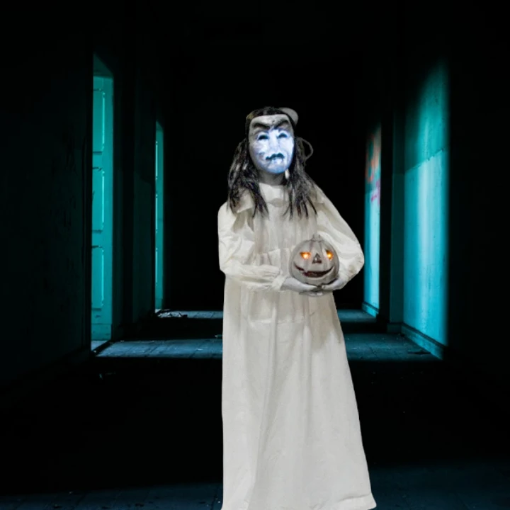 Vintage Look Scary Girl Prop 1 Vintage Look Scary Girl Prop