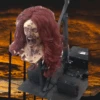 Female Popup Screamer Animatronic
