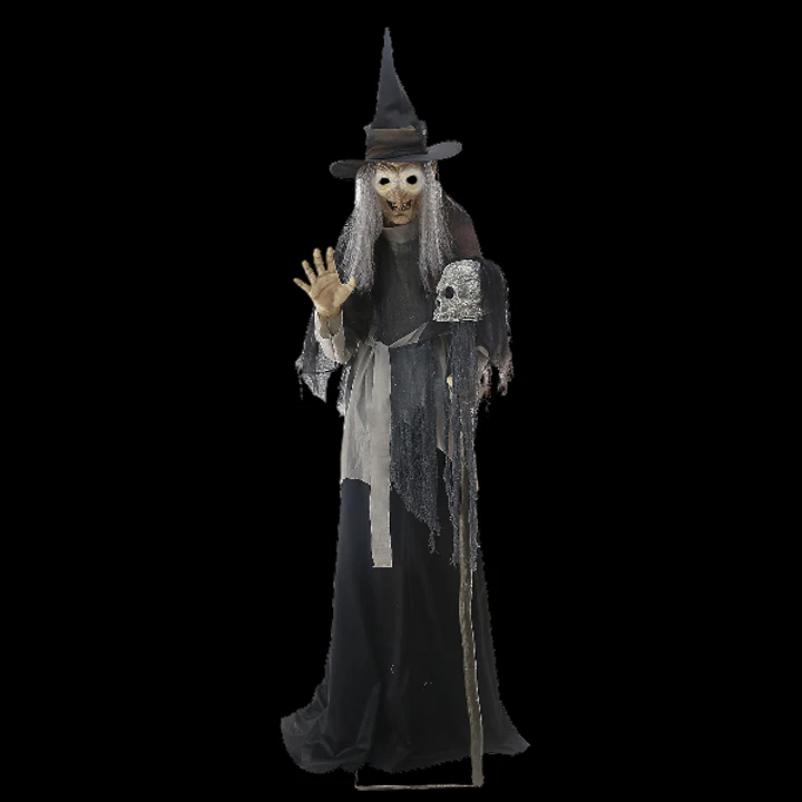 Lunging Haggard Witch Animatronic 3 Lunging Haggard Witch Animatronic - Image 3