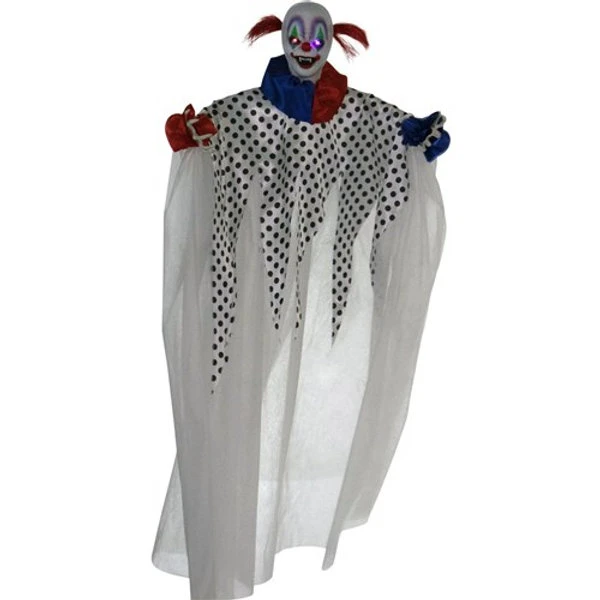 47" Hanging Clown, Spins, Lights 2 47" Hanging Clown, Spins, Lights - Image 2