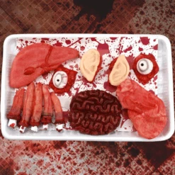 Halloween Artificial Bloody Body Parts Meat - 1 Value Pack