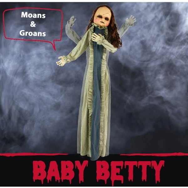 59" Standing Baby/Girl, Animation, Lights, Sound 1 59" Standing Baby/Girl, Animation, Lights, Sound