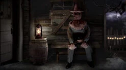 Sitting Scarecrow Animatronic