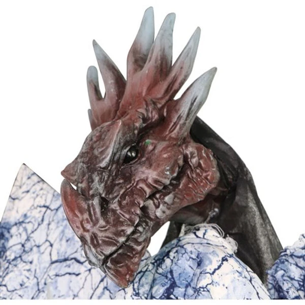 Lifesize Animated Standing Winged Dragon 1 Lifesize Animated Standing Winged Dragon